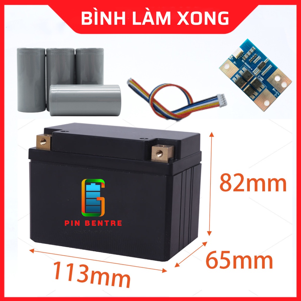 Mạch 4s 600A cho Pin sắt Phosphate chuyên đề Xe Máy ( Sạc Xả Chung )