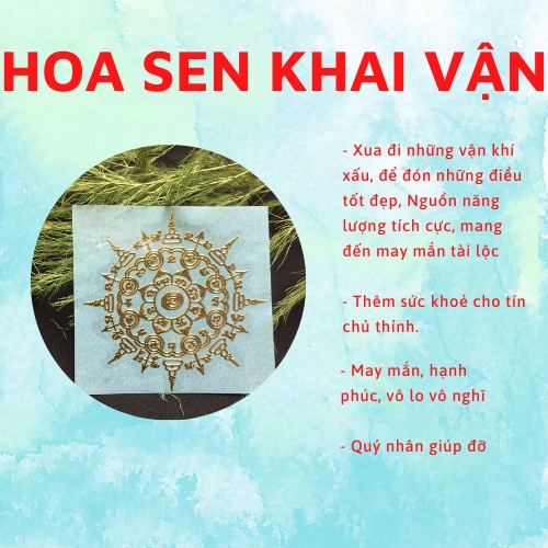 Bộ 2 linh phù thái lan HỒ LY 9 ĐUÔI + HOA SEN KHAI VẬN bình an tình duyên tài lộc dán điện thoại