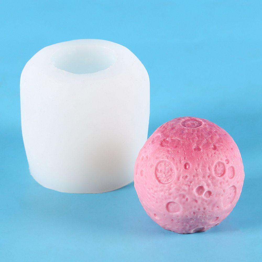 YIYU 1 Khuôn Làm Bánh Trung Thu Hình Hành Tinh Mặt Trăng Bằng Silicone DIY