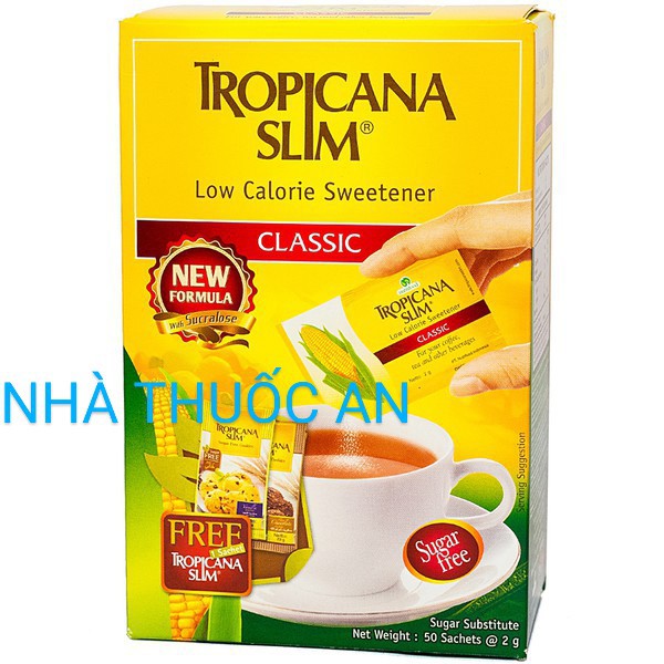 Đường Bắp Ăn Kiêng Tropicana Slim Classic 50 Gói