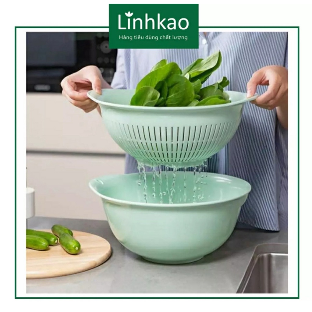 (HCM)Thau rổ Inochi Size lớn 30cm