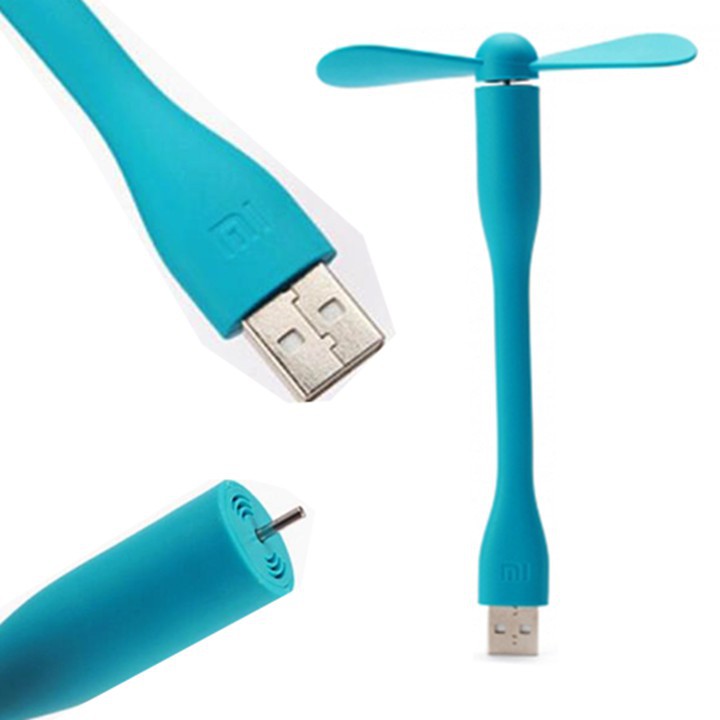 Quạt USB MINI 2 Cánh Cầm Tay Cắm Máy Tính, LAP TOP, Sạc Dự Phòng, Tốc Độ Ổn Định Phù Hợp Với Dân Văn Phòng