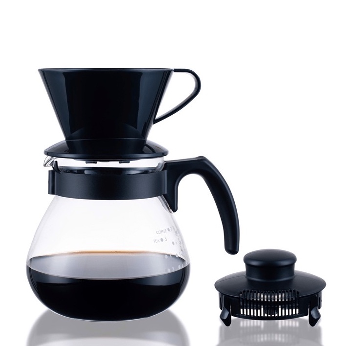 Bộ Pha Cà Phê Hario Teco Dripper 2-4 Cups 1 Lít TCD-100