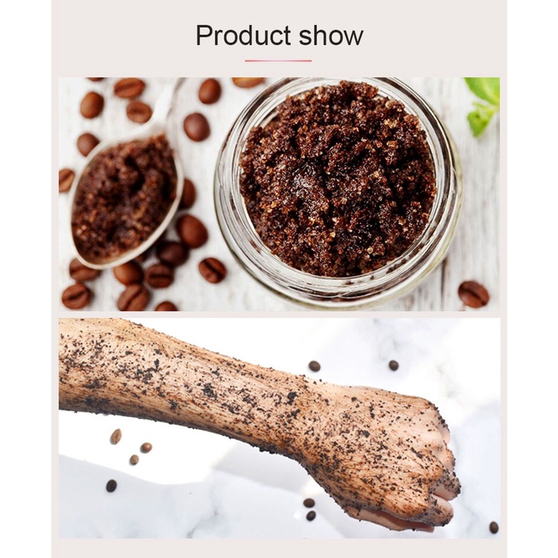 Kem Tẩy Tế Bào Chết Toàn Thân Thành Phần Cà Phê Ả Rập Tự Nhiên