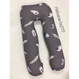 GỐI BÀ BẦU HAHUMA Vải Hàn Quốc Mềm Mịn Mượt Mát - Bông 3D Siêu Êm Ái