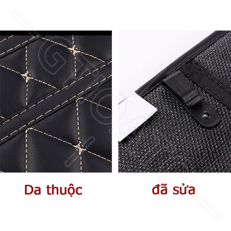 GTIOATO Tấm Bảo Vệ Lưng Ghế Oto Da Bảo Vệ Lưng Ghế Tấm Ốp Lưng Ghế Ô Tô Bảo Vệ Chống Thấm Nước TúI Treo Đồ Sau Ghế Ô Tô Trang Trí NộI ThấT Ô Tô Cho Mitsubishi L300 L200 Xpander Cross Outlander Attrage Xpander Lancer Space Star Mirage Mirage