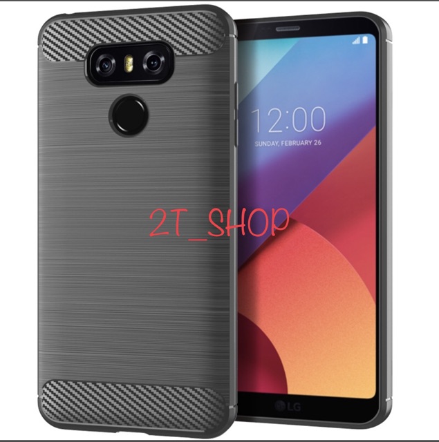 ỐP LƯNG LG G6 SILICON MỀM, PHAY XƯỚC