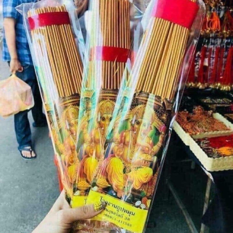 🪄 Nhang Thần Voi Tài Lộc Tại Chùa Vàng Thái Lan