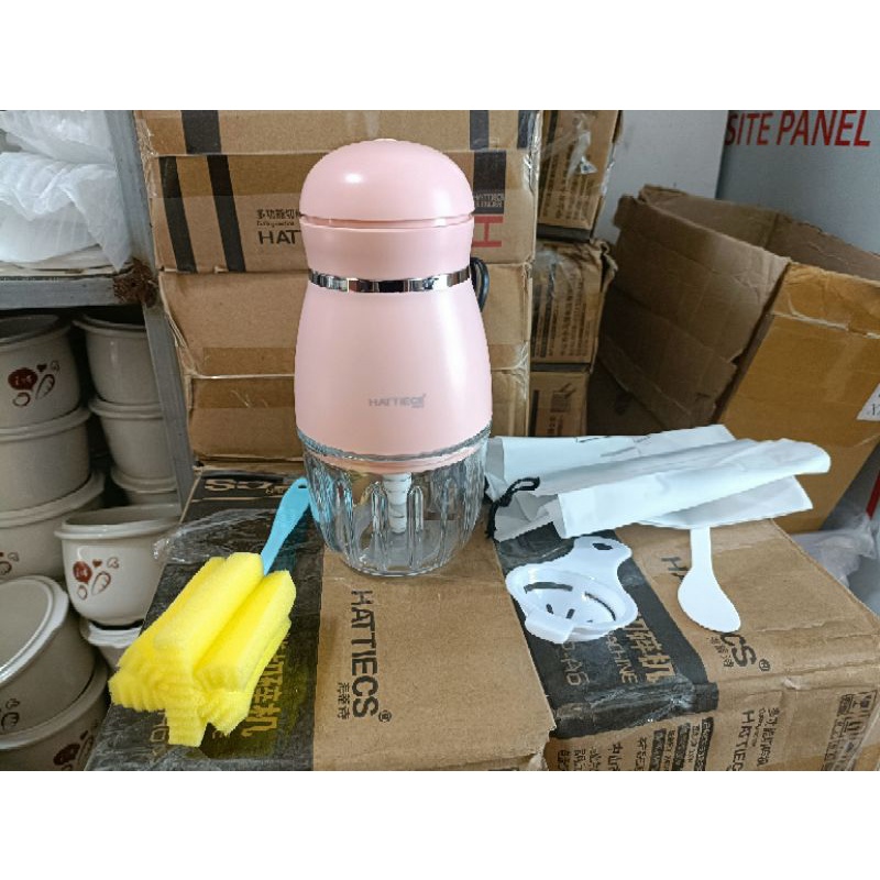 Nắp nhựa kèm gioăng cao su thay thế máy xay Hatties