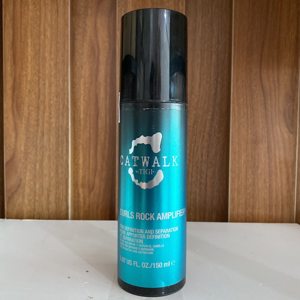 Kem định hình và tách sóng Curls Rock - Amplifier Tigi Catwalk 150ml ( New 2021 )