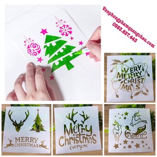 Pet Stencil - khuôn hình trang trí (Kích thước 13cm x 13cm) - 01 chiếc
