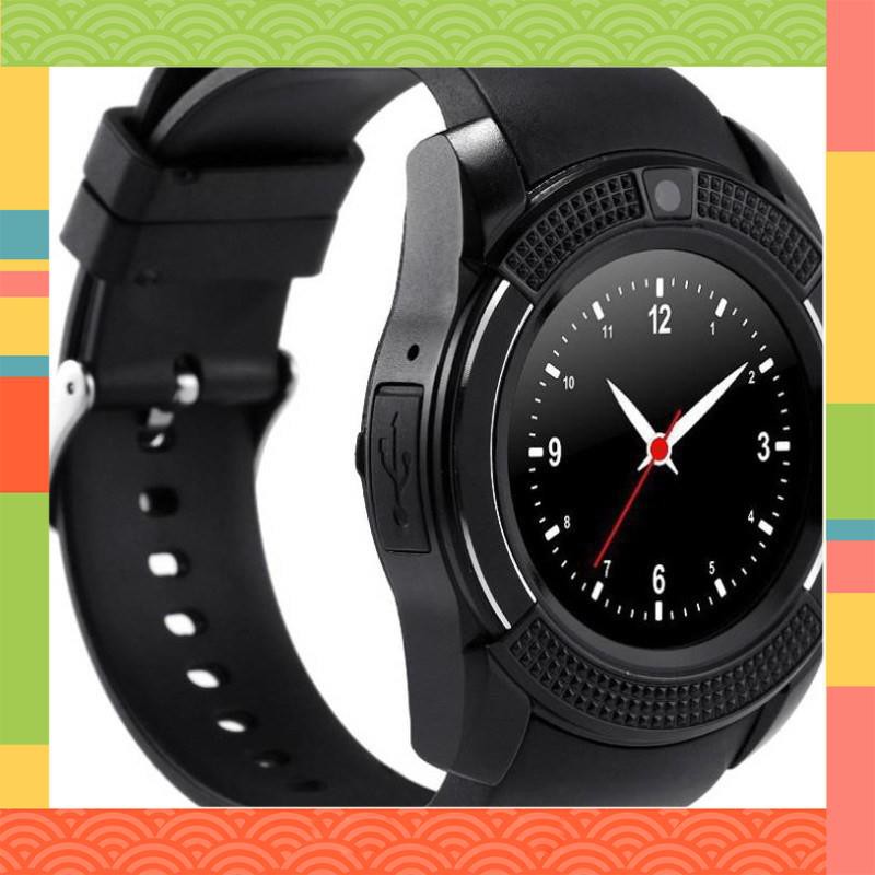 Đồng hồ thông minh V8 Smartwatch ĐEN sim độc lập