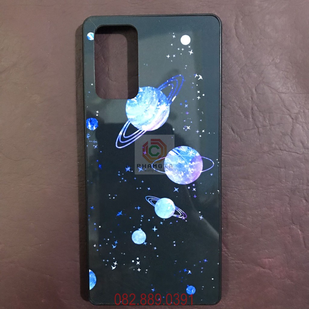 Ốp lưng Samsung Note 20 ép kính chống bể in hình đẹp (p2)