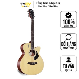 Đàn Guitar Acoustic Rosen G11NA-A (Dáng A) -Tặng Kèm Bao Đàn, Capo,Pick