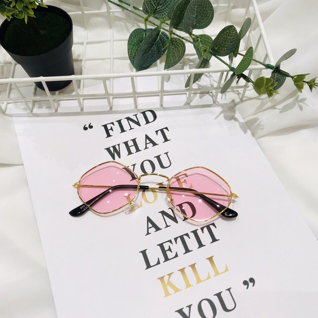 Mắt kính ulzzang AT203 hot trend💖FREESHIP💖gọng kính mát hàn quốc siêu đẹp AH175 | BigBuy360 - bigbuy360.vn