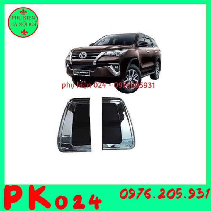 [Fortuner 2017-2020] Ốp Mang Cá Fortuner 2017 2018 2019 2020 Mạ Crom