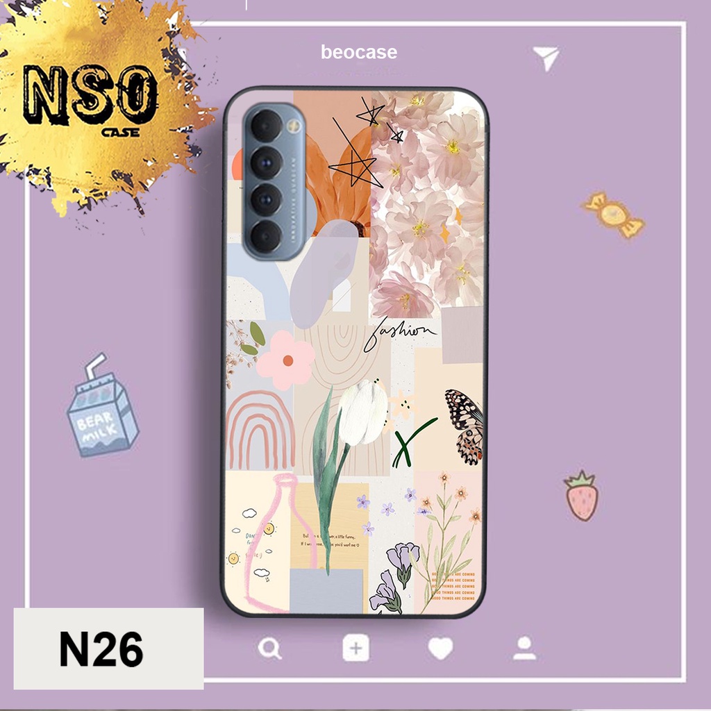 [ MỚI HOT ] Ốp Lưng Oppo Reno 4 - Oppo Reno 4 pro - Oppo Reno 5 in hình họa tiết đẹp