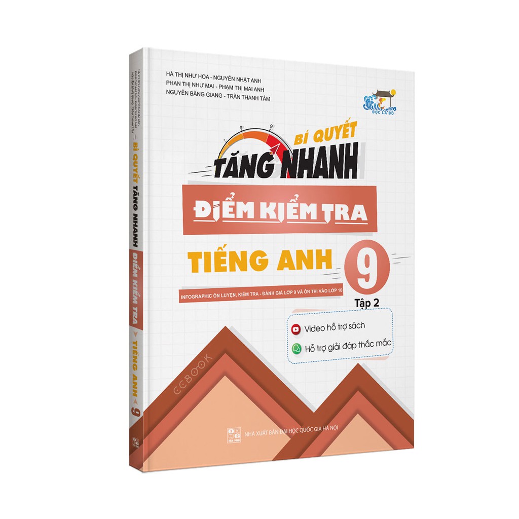 Sách - Bí Quyết Tăng Nhanh Điểm Kiểm Tra Tiếng Anh 9 Tập 2