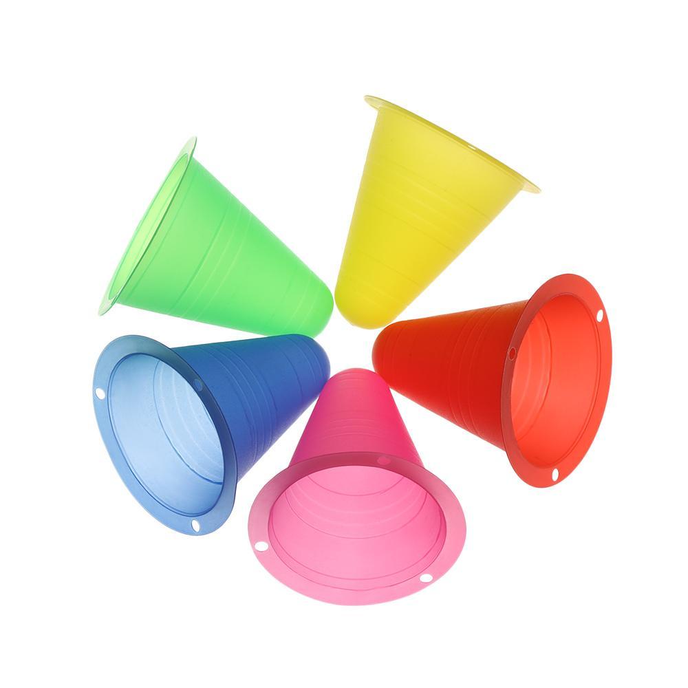 Set 5 / 10 Phụ Kiện Đánh Dấu Hình Nón Cho Giày Trượt Patin Chất Lượng Cao