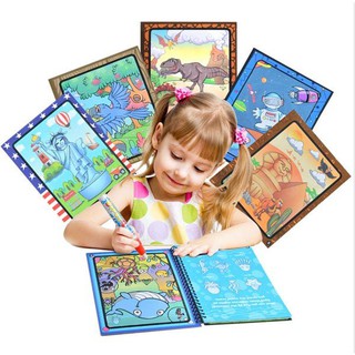 Sách tô màu thần kỳ tự xóa kèm bút cho bé