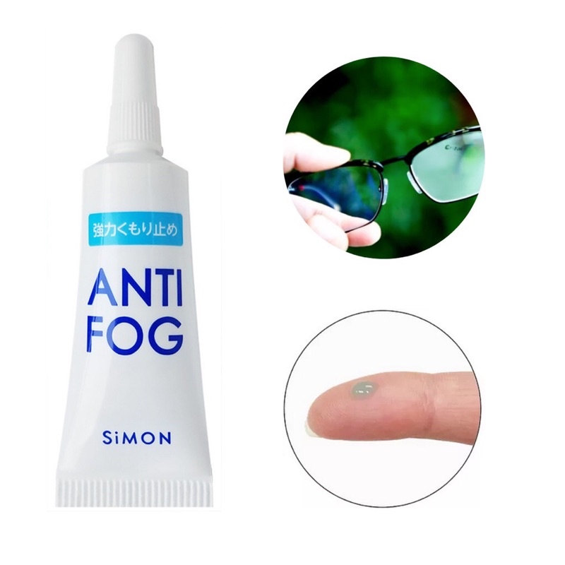 Gel chống bám hơi nước cho kính cận Anti Fog Qiqishop