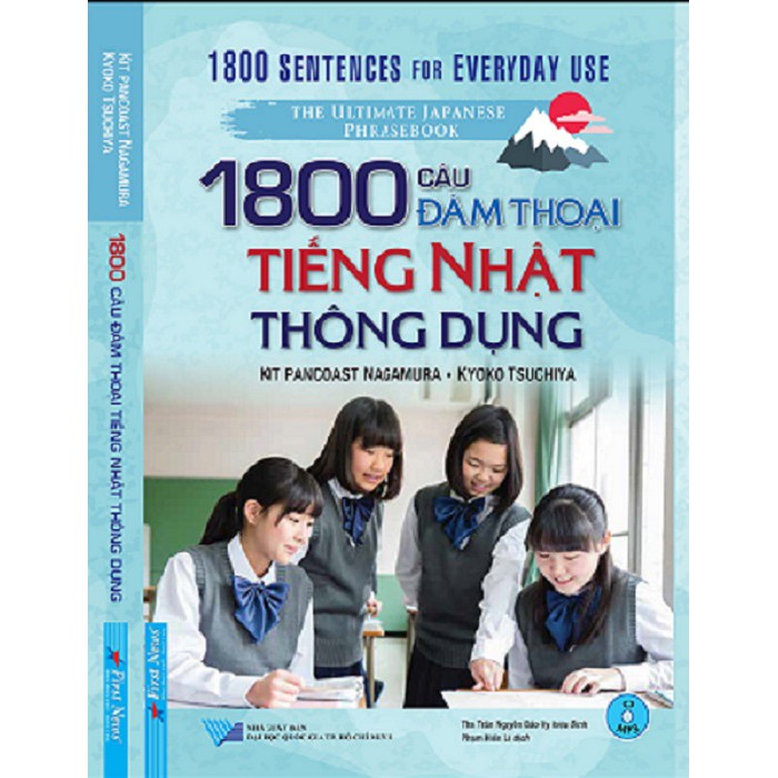 Sách - 1800 Câu Đàm Thoại Tiếng Nhật Thông Dụng