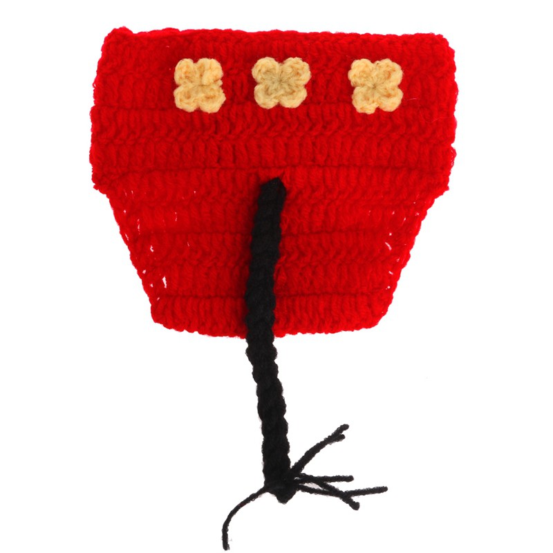 Phụ kiện chụp hình dệt kim thiết kế đáng yêu cho bé