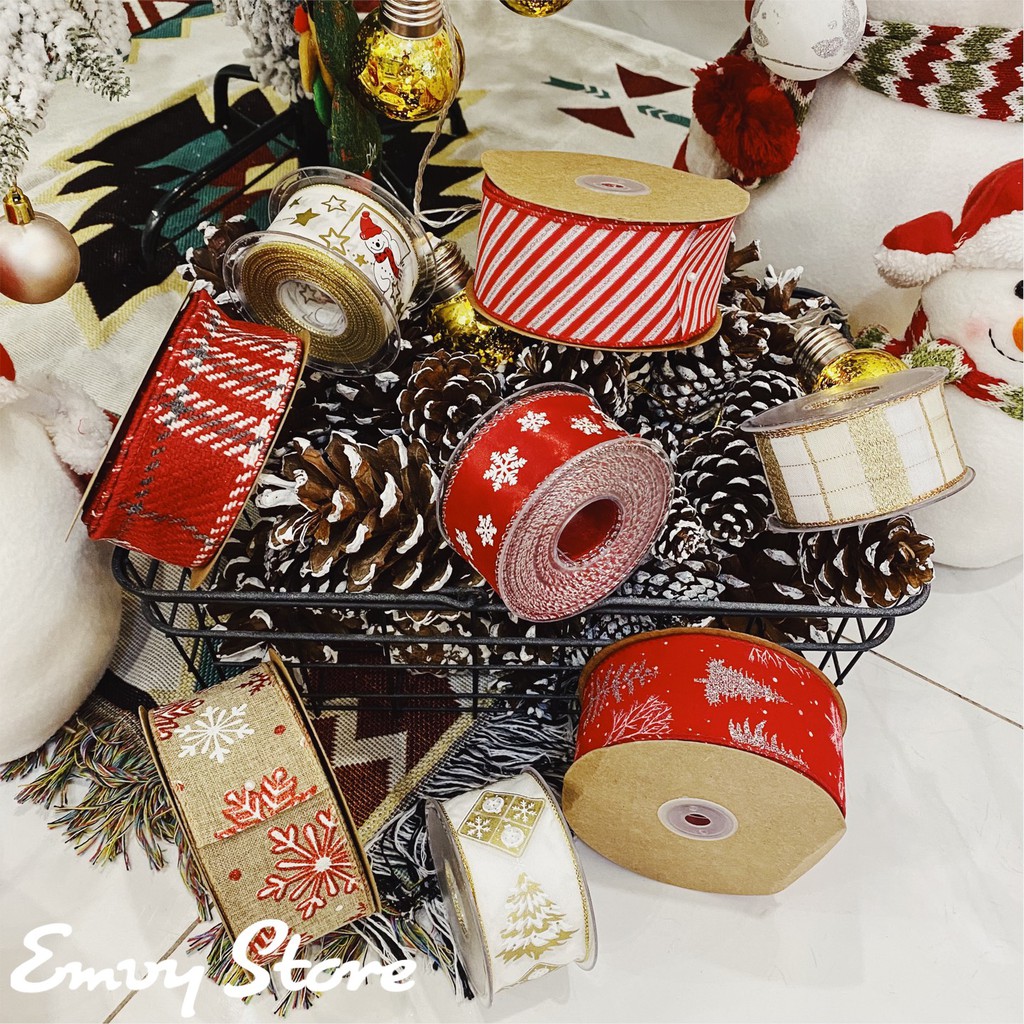 RUY BĂNG TRANG TRÍ GIÁNG SINH