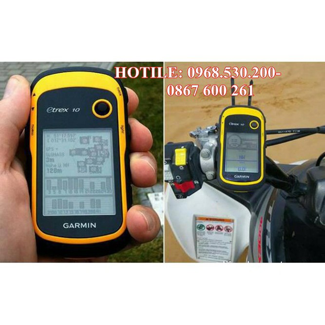 Máy định vị Garmin GPS eTrex 10 đo diện tích đất rừng, đất ruộng, đất rẫy