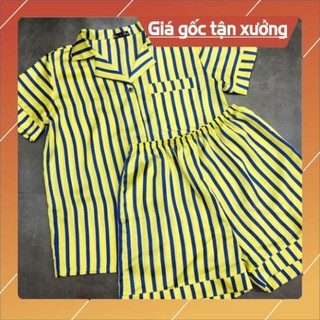 [FREESHIP-HÀNG THIẾT KẾ] Bộ pijama lụa cao cấp cộc tay full size