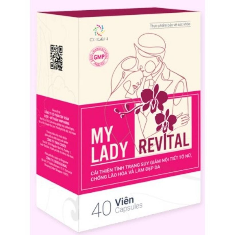 Sản Phẩm MY LADY REVITAL Bảo Vệ Tăng Cường Chức Năng Sinh Lý Nữ