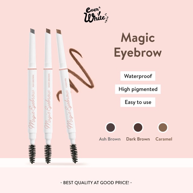 (hàng Mới Về) Bút Kẻ Lông Mày Màu Trắng Thần Kì Everwhite | BigBuy360 - bigbuy360.vn