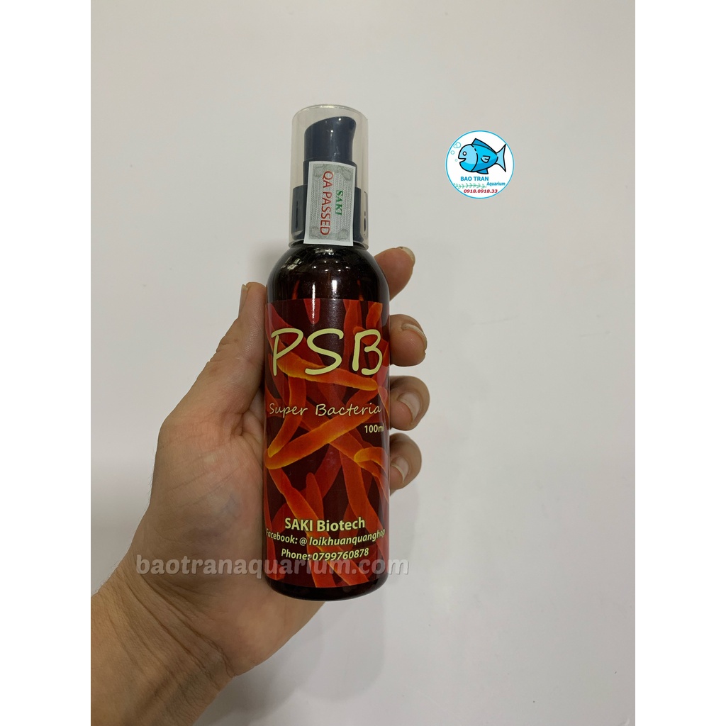 Vi Sinh Quang Hợp PSB Chai 100ml - Chế phẩm xử lý nước
