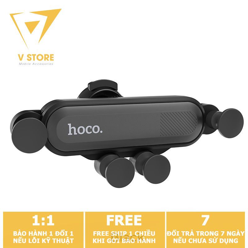 GIÁ ĐỠ KẸP ĐIỆN THOẠI HOCO CA51 TRÊN XE HƠI Ô TÔ HỌNG CỬA GIÓ NHỰA PC CAO CẤP [HOCO ĐÀ NẴNG]