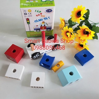 Lắp ráp xe cảnh sát Winwintoys