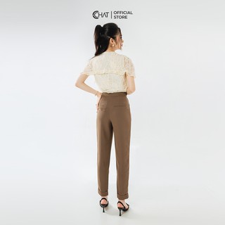 Quần baggy cạp phối đai CCHAT