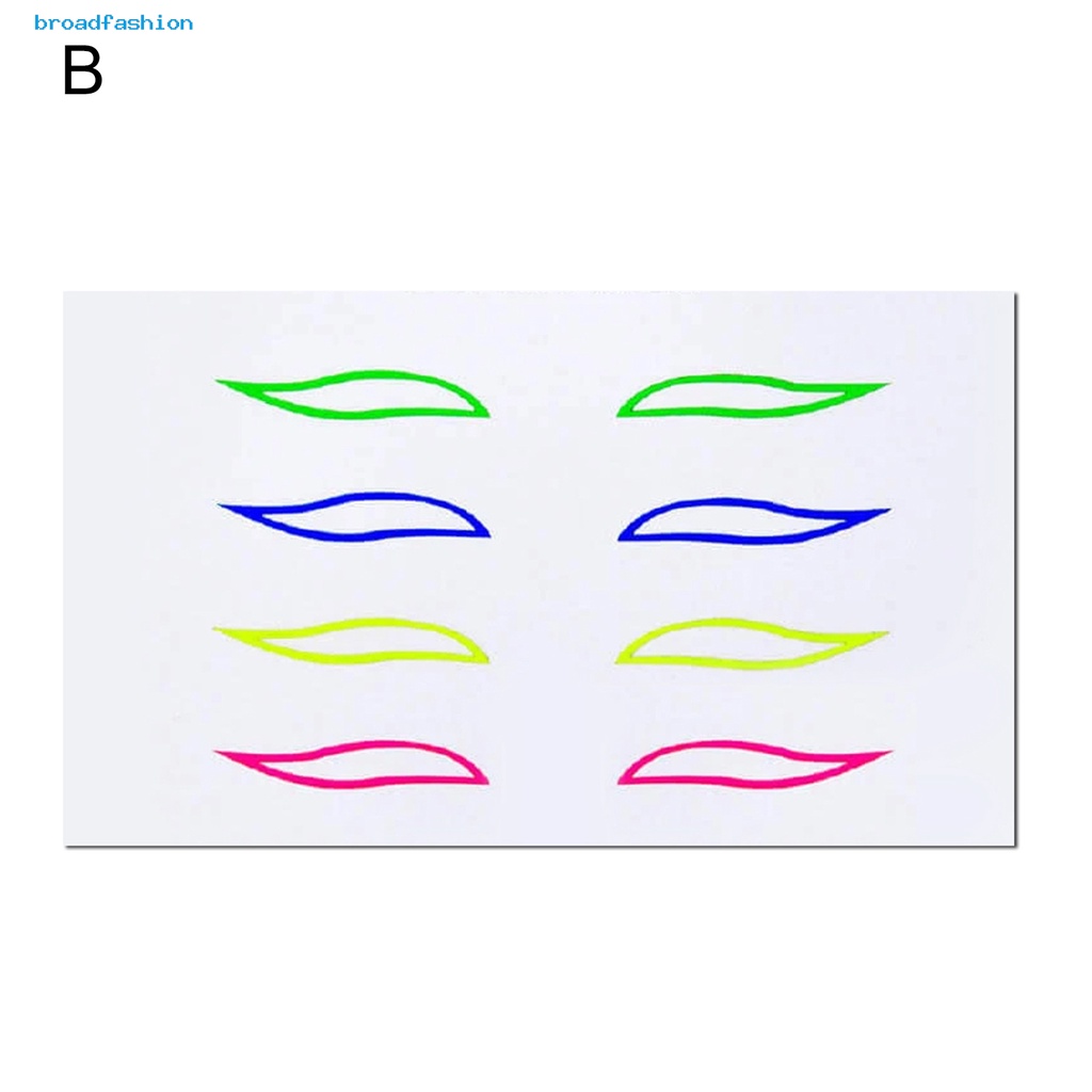 (Hàng Mới Về) Miếng Dán Kẻ Mắt Kim Tuyến Lấp Lánh Trang Điểm Nhanh Chóng Cho Nữ | BigBuy360 - bigbuy360.vn