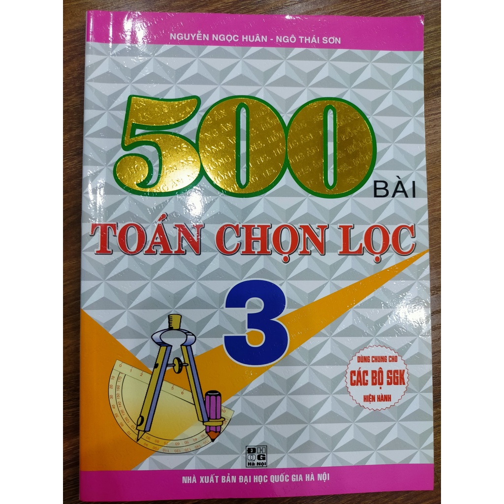 Sách - 500 Bài toán chọn lọc lớp 3 (Theo chương trình GDPT mới Định hướng phát triển năng lực)