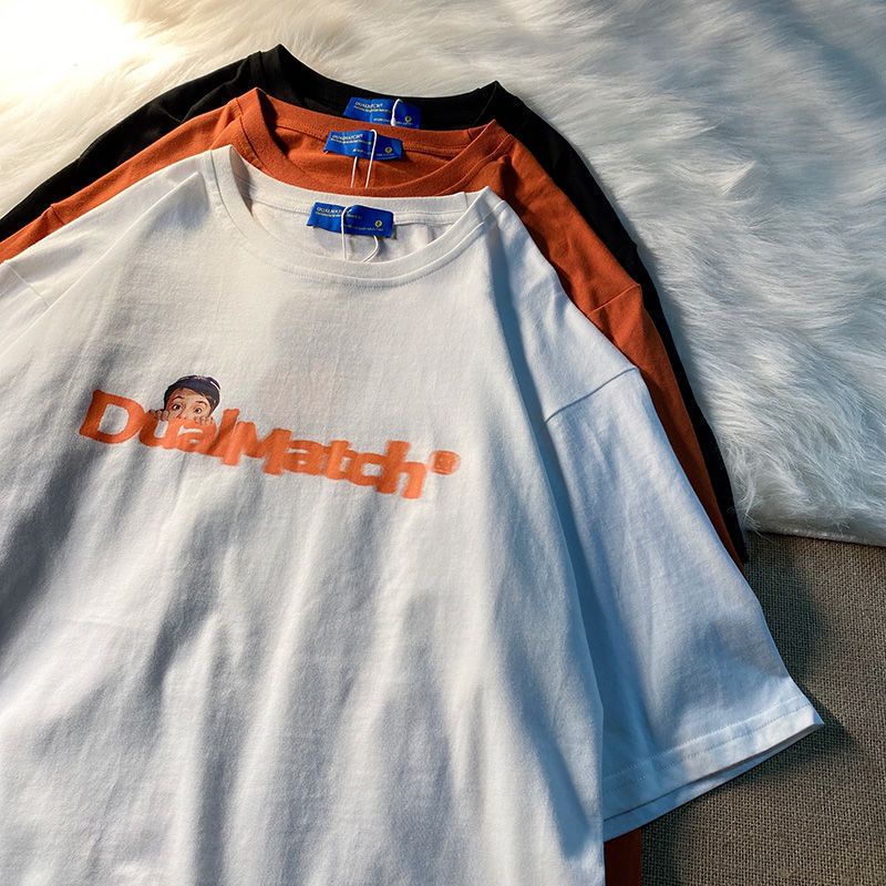 Áo Thun Tay Ngắn 2 Kiểu Dáng Đơn Giản Dễ Phối Đồ Thiết Kế Mới Thời Trang Theo Phong