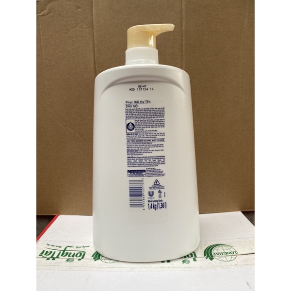 Dầu Gội DOVE Phục Hồi Hư Tổn 1400G Bestmypham