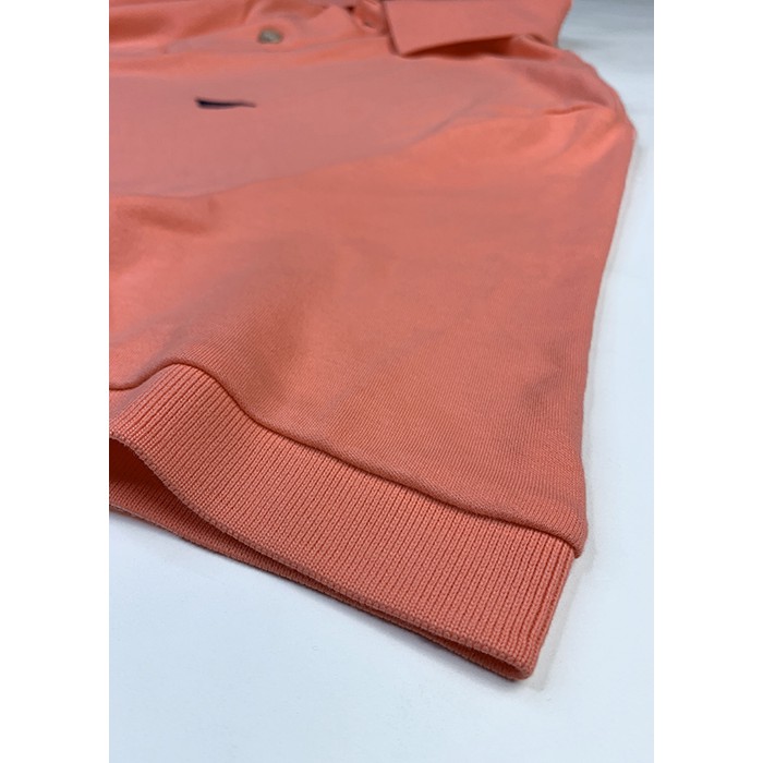 FO76 SHOP KHO HÀNG HIỆU XUẤT DƯ - NAUTICA - ÁO THUN POLO NAM REGULAR FIT COTTON MỀM MÀU CAM CORAL BIG SIZE - K7104U