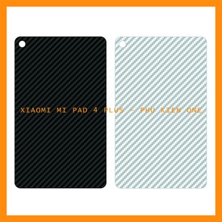 Decal dán lưng Xiaomi Mi Pad 4/ Mi Pad 4 plus vân carbon 3D