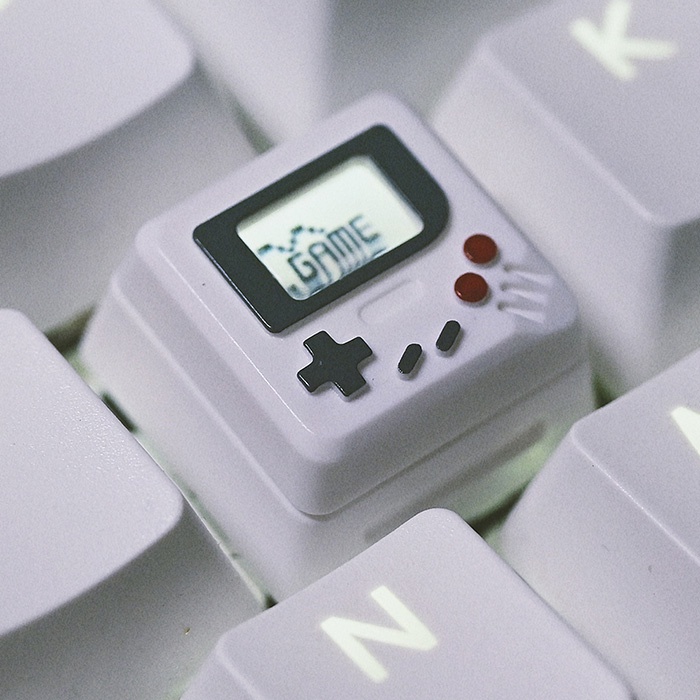Retro K04 Keycap 3 trong 1 Chất liệu ABS truyền sáng cổ điển Bàn phím cơ dễ thương Keycap K-04