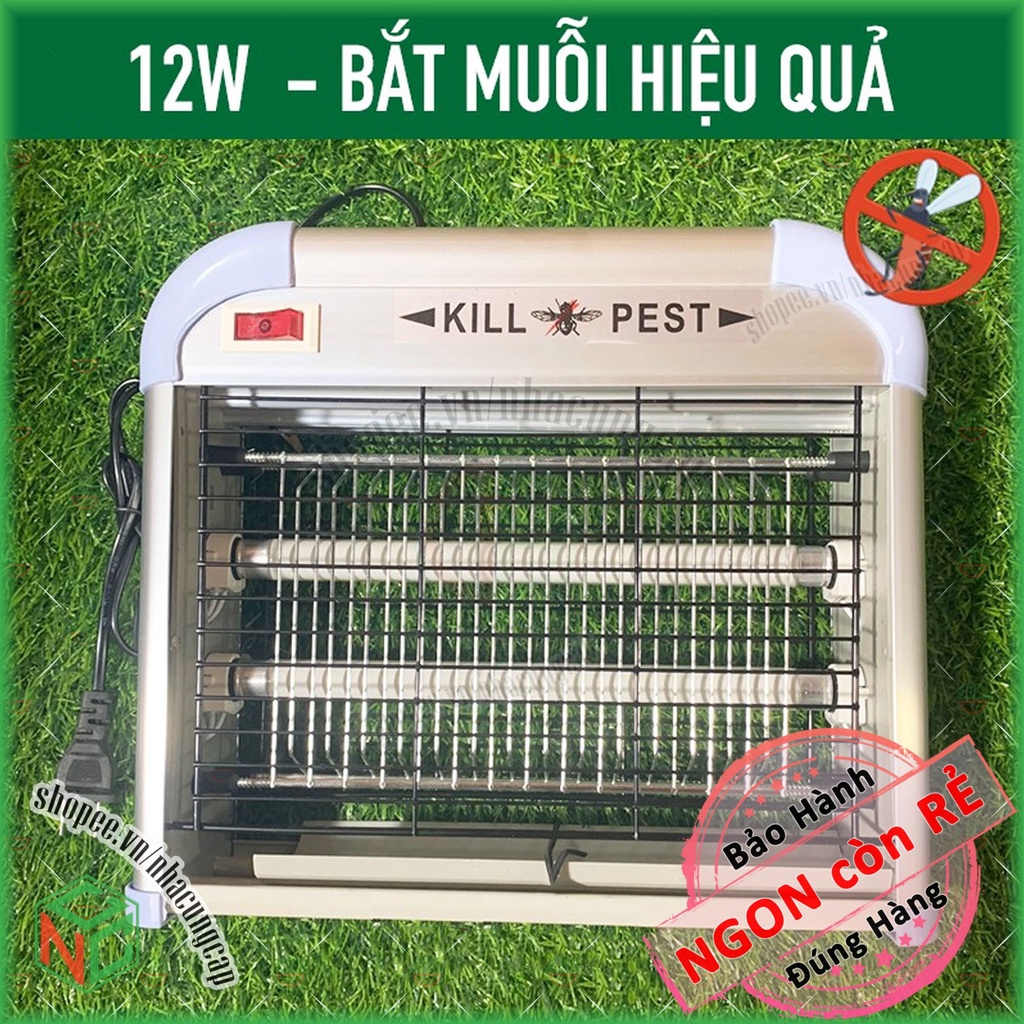 Đèn Bắt Ruồi Muỗi Diệt Côn Trùng KILL PEST Chính Hãng Hiệu Quả Cao - NLM-DBMKP