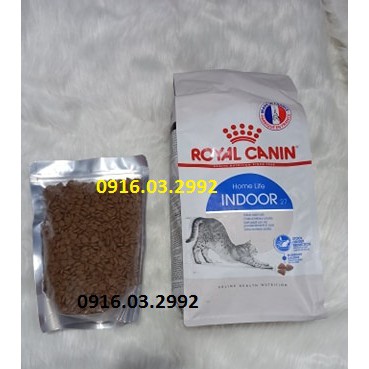 Thức ăn cho mèo Royal canin indoor [1kg túi zip]