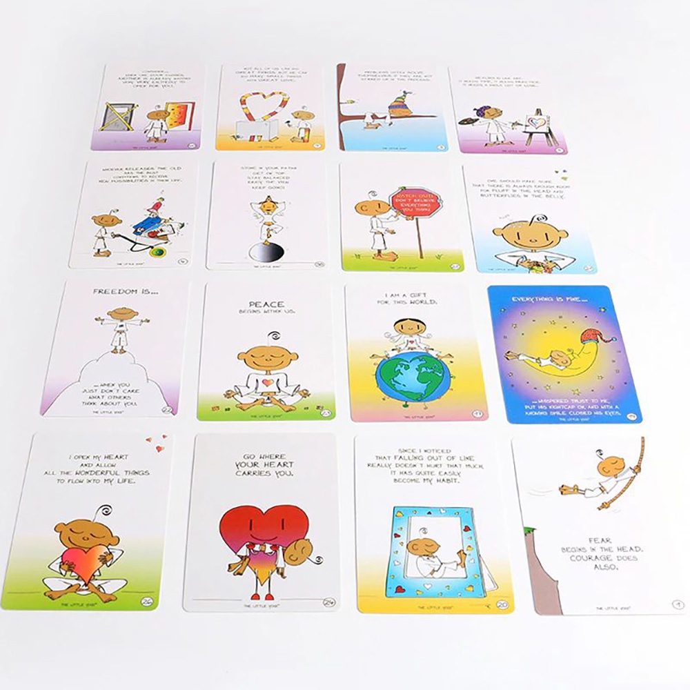 Bài Tarot The Little Yogi Happy Notes 40 Lá Tặng Đá Thanh Tẩy E23