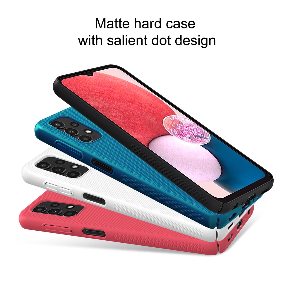 Ốp điện thoại NILLKIN bằng PC cứng siêu mỏng mặt nhám chống sốc chống dấu vân tay cho Samsung Galaxy A13 4G