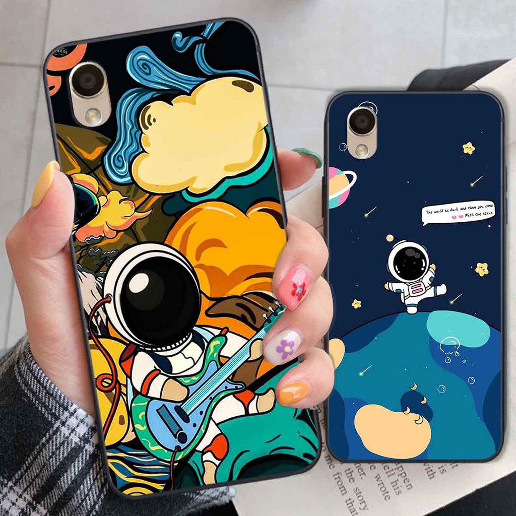 Ốp Oppo A37 / Neo 9 / F1 Plus in hình vũ trụ, phi hành gia bầu trời cute dễ thương