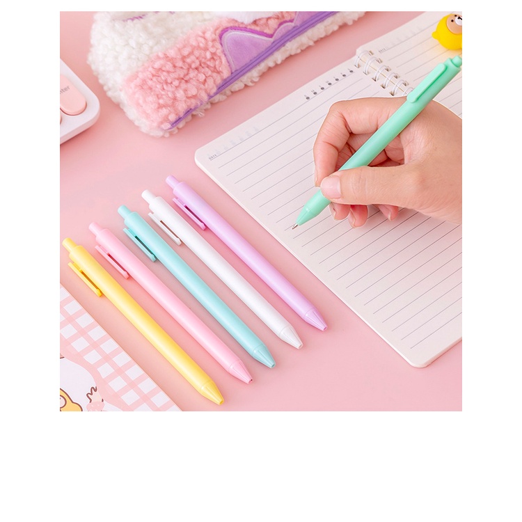 Set 12 Bút Bi Màu Sắc Xinh Xắn