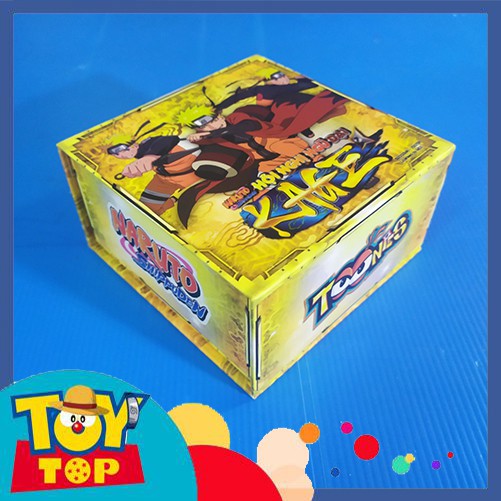 [Hàng 2nd] Hộp đựng thẻ Toonies - hộp nam châm - hộp gia bảo Toonies Naruto hội nghị ngũ đại Kage 2nd
